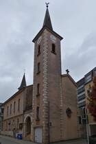 Esch Alzette, Protestantisch Reformierten Kirche erbaut 1923. 18.10.2025