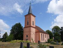 Phben, evangelische Kirche, rechteckiger Saalbau erbaut 1758 (10.07.2025)