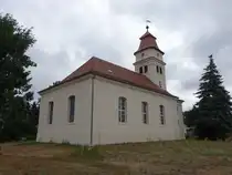 R�del, evangelische Kirche, Barockbau von 1739 (10.07.2025) 