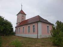 Weseram, evangelische Kirche, erbaut von 1752 bis 1753 (10.07.2025)