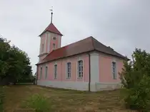 Weseram, evangelische Kirche, erbaut von 1752 bis 1753 (10.07.2025)