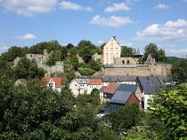 Schloss Dhaun, erbaut ab 1215, erweitert im 16. Jahrhundert (26.07.2025)