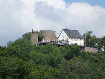 Kirn, Kyrburg, gegrndet ab 1128, Garnisonshaus erbaut 1764 (26.07.2025)