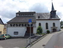 Kirnsulzbach, Pfarrkirche St. Josef, erbaut von 1770 bis 1772 durch Johann Thomas Petri, erweitert von 1958 bis 1959 (26.07.2025)