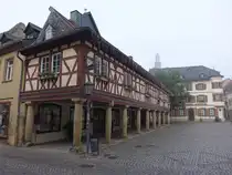 Meisenheim, ehemalige Markthalle am Marktplatz, erbaut um 1550 (26.07.2025)