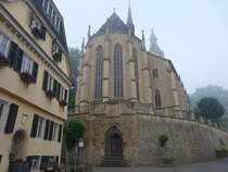 Meisenheim, evangelische Schlokirche, erbaut von 1479 bis 1504 (26.07.2025)