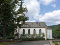 Schmidthachenbach, evangelische Kirche, erbaut 1848 durch den Architekten August Senz (26.07.2025)