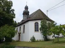 Altweidelbach, evangelische Kirche, barocker Saalbau von 1761 (27.07.2025)
