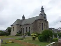Lingerhahn, Pfarrkirche St. Sebastian, erbaut von 1913 bis 1914 durch den Architekten Ludwig Becker (27.07.2025)
