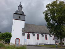Kappel, evangelische Kirche, Saalkirche erbaut 1747 (28.07.2025)