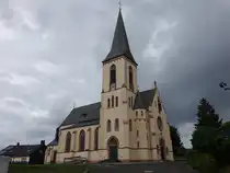 Kappel, neugotische Pfarrkirche Hl. Dreifaltigkeit, erbaut 1898 durch den Architekten Eduard Endler (28.07.2025)