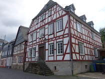 Kastellaun, Fachwerkhuser in der Kirchstrae (28.07.2025)