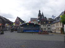 Kirchberg, historische Huser am Marktplatz (28.07.2025)