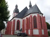 Kirchberg, Pfarrkirche St. Michael, sp�tgotische Hallenkirche, erbaut von 1460 bis 1485 (28.07.2025)