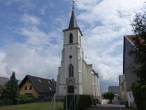 Schlierschied, evangelische Kirche, neugotischer Saalbau von 1882 (28.07.2025)