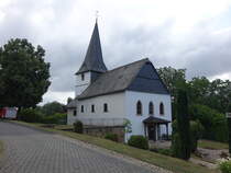 Wickenrodt, evangelische Kirche, erbaut im 13. Jahrhundert (28.07.2025)