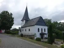 Wickenrodt, evangelische Kirche, erbaut im 13. Jahrhundert (28.07.2025)