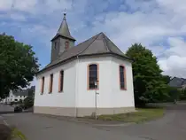Womrath, evangelische Kirche, erbaut 1773 (28.07.2025)