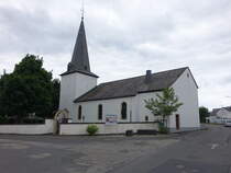 Gutenthal, St. Antonius Kirche, erbaut im 16. Jahrhundert, erweitert von 1956 bis 1957 (29.07.2025)