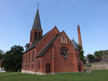 Dreileben, evangelische St. Jakobus Kirche, erbaut 1899 (09.08.2025)