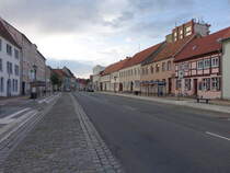 Gardelegen, historische Huser in der Sandstrae (09.08.2025)