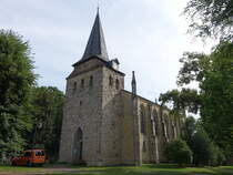 Remkersleben, evangelische St. Michael Kirche, erbaut 1855 (09.08.2025)