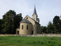Schleibnitz, evangelische St. Stephanus Kirche, erbaut 1889 (09.08.2025)