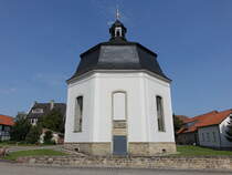 plingen, evangelische Oktogonkirche, erbaut von 1768 bis 1788 (09.08.2025)