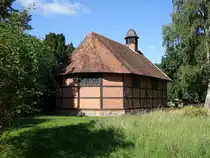 Briest, evangelische Gutskapelle, erbaut 1599 (10.08.2025)