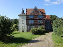 Briest, Herrenhaus, erbaut 1624 fr Christoph von Bismarck im spten Renaissancestil (10.08.2025)