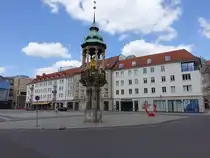 Magdeburg, Magdeburger Reiter von 1240 am alten Markt (10.08.2025)