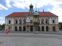 Magdeburg, altes Rathaus am Markt, erbaut bis 1713 (10.08.2025)