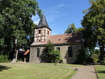 Uthmden, evangelische Kirche, erbaut 1750 (11.08.2025)