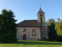 Kassieck, evangelische Kirche, mittelalterlicher Feldstein- und Backsteinbau, Umbau im 19. Jahrhundert (12.08.2025)