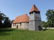 Hagen, evangelische Kirche, Feldsteinkirche aus dem 13. Jahrhundert (14.08.2025)