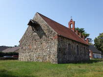 Pggen, evangelische Kirche, sptmittelalterliche Saalkirche (14.08.2025)