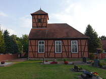 Winkelstedt, evangelische Kirche, erbaut 1790 durch Valentin von Alvensleben (14.08.2025)