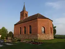 Wustrewe, evangelische Kirche, erbaut 1871 (14.08.2025)