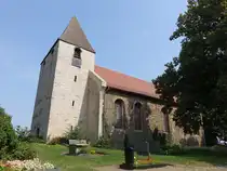 Hundisburg, evangelische St. Andreas Kirche, erbaut ab 1218, Umbau 1708 (15.08.2025)