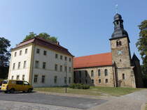 Marienborn, Klosterkirche St. Marien, erbaut im 15. Jahrhundert (15.08.2025)