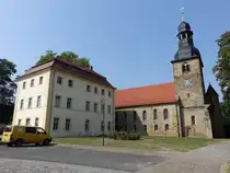 Marienborn, Klosterkirche St. Marien, erbaut im 15. Jahrhundert (15.08.2025)