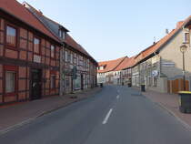 Oebisfelde, Fachwerkhuser in der Lindenstrae (15.08.2025)