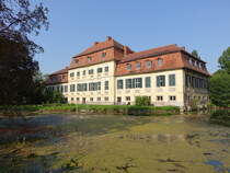 Seggerde, sptbarockes Schloss, erbaut von 1830 bis 1850 von der Gutsherrenfamilie von Spiegel (15.08.2025)