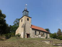 Sommersdorf, evangelische Dorfkirche, erbau 1717 (15.08.2025)