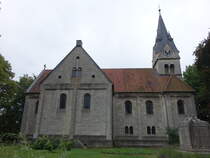Frellstedt, evangelische St. Vitus Kirche, erbaut von 1895 bis 1896 (16.08.2025)