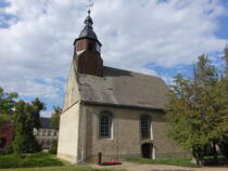Kr�beln, evangelische Dorfkirche, erbaut 1734 (06.09.2025)