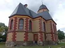 Lichtensee, evangelische Kirche, erbaut ab 1284, Langhaus neu erbaut 1898 nach Pl�nen von Theodor Quentin (06.09.2025)