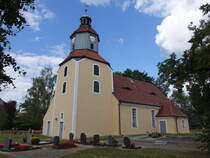 Spansberg, evangelische Kirche, erbaut im 17. Jahrhundert (06.09.2025)