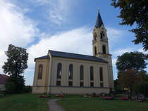 Wildenhain, evangelische Kirche, erbaut 1861 (06.09.2025)