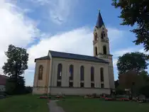 Wildenhain, evangelische Kirche, erbaut 1861 (06.09.2025)